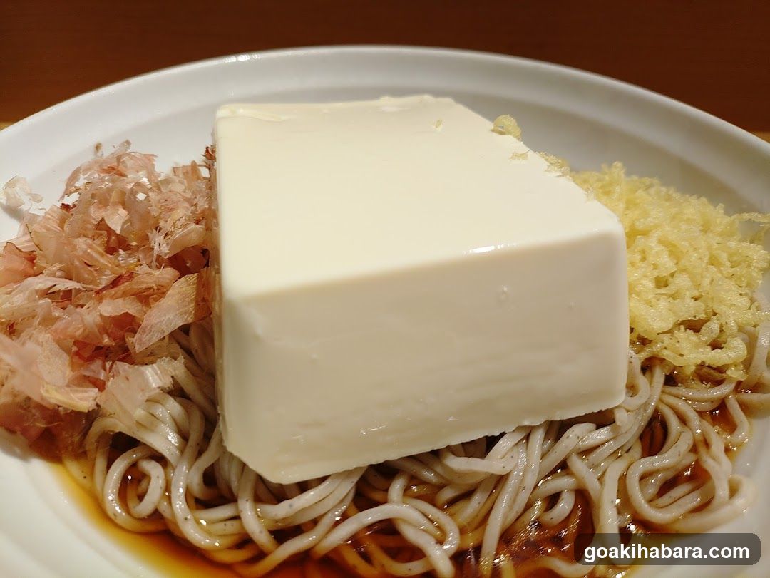 Soba Noodles with Tofu and Katsuobushi