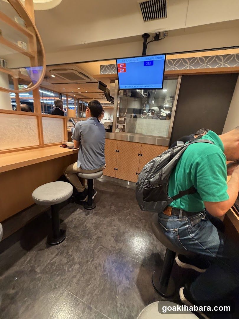 Restaurant Interior with Customers