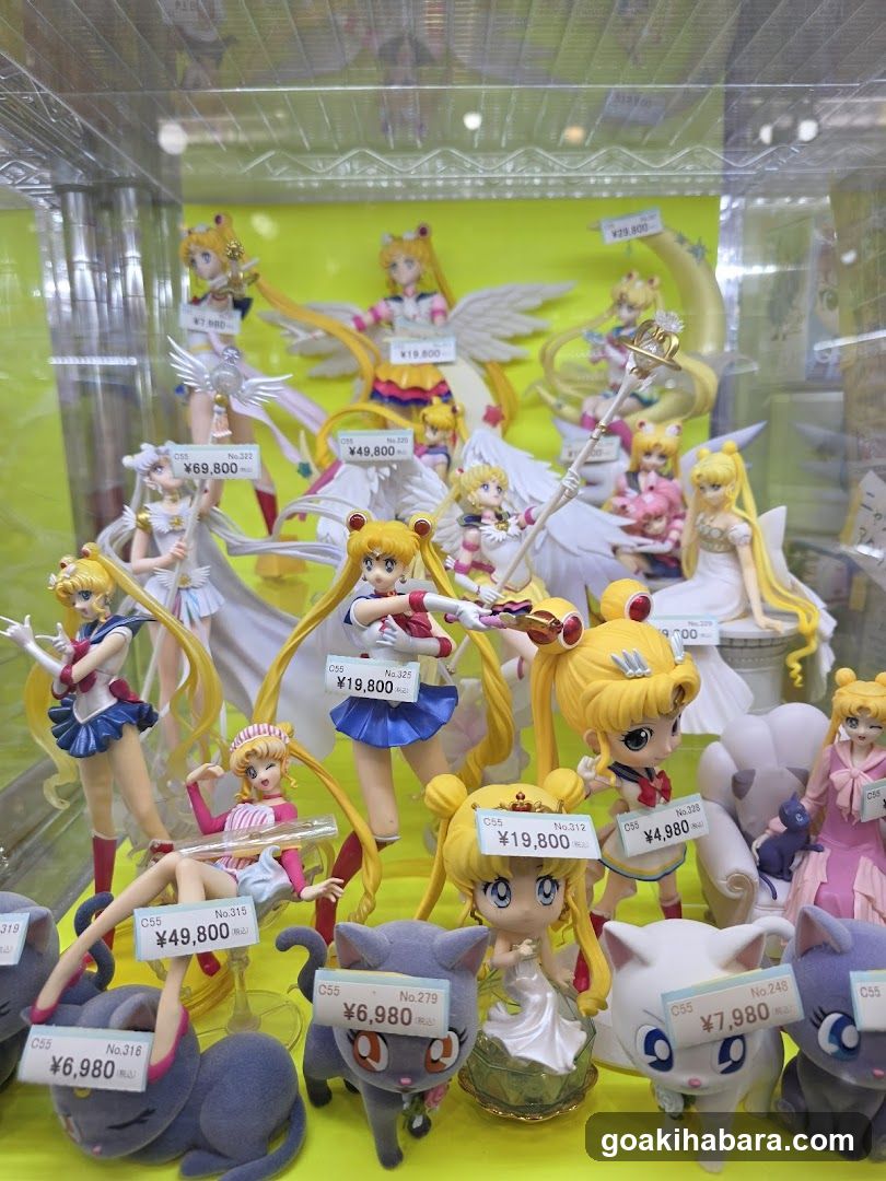 Sailor Moon Figure Display