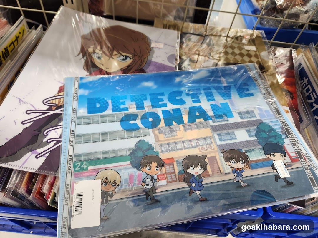 Detective Conan Merchandise Display