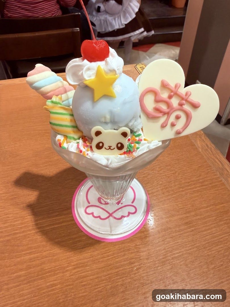 Decorated Ice Cream Sundae