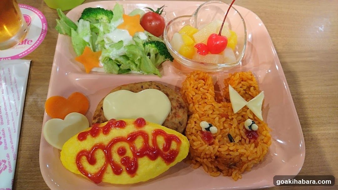 Kawaii Bento Lunch Plate