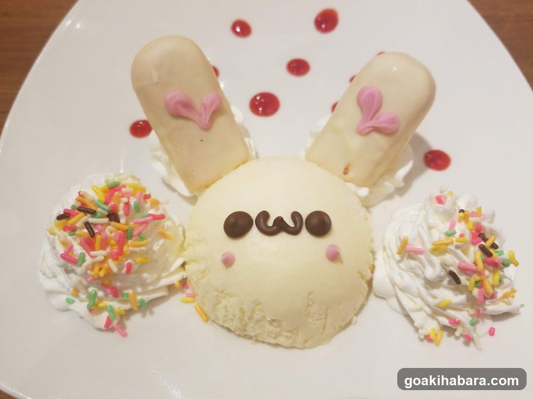 Bunny Ice Cream Dessert