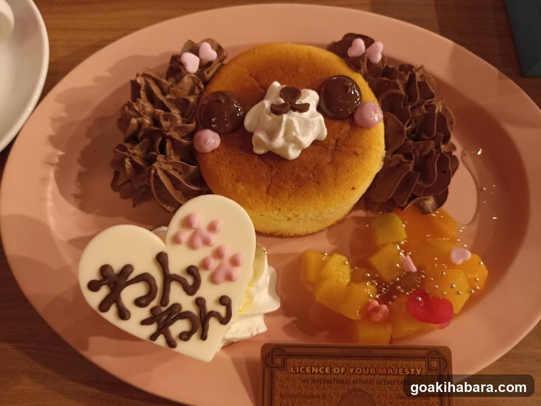 Cute Pancake Dessert Plate