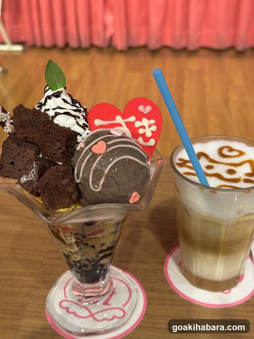 Dessert and Coffee Drink