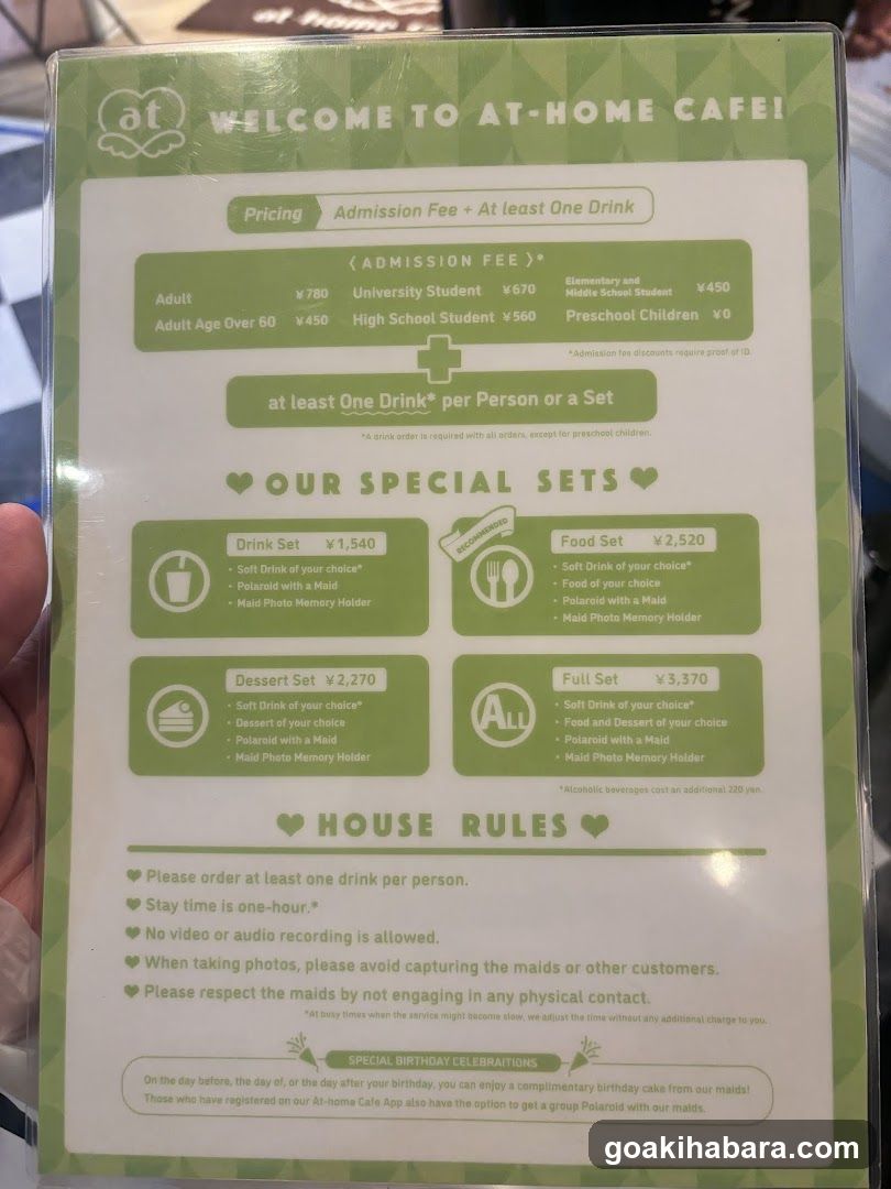 At-Home Cafe Menu