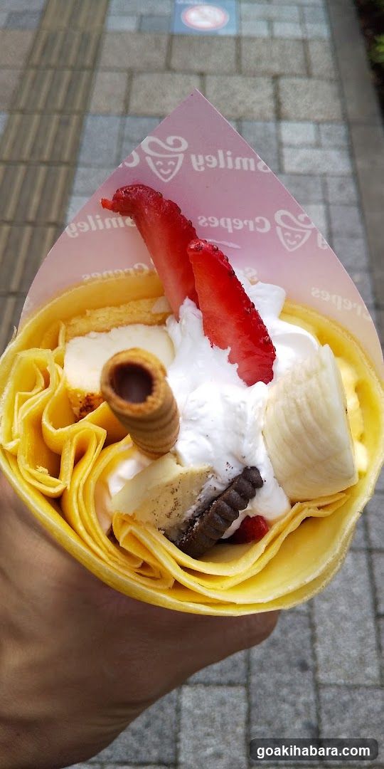 Strawberry Banana Crepe