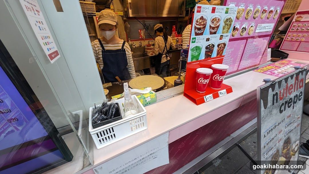 Crepe Shop Interior View