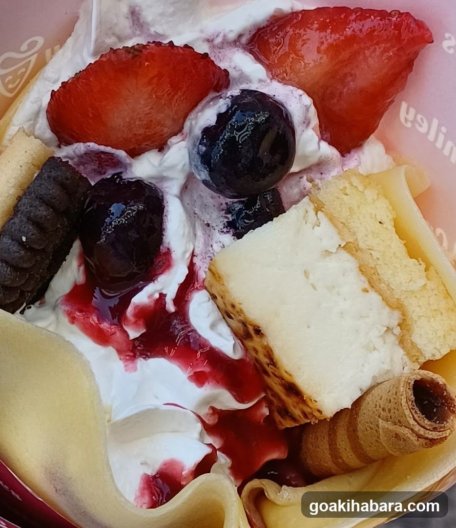 Fruit and Cream Dessert Roll