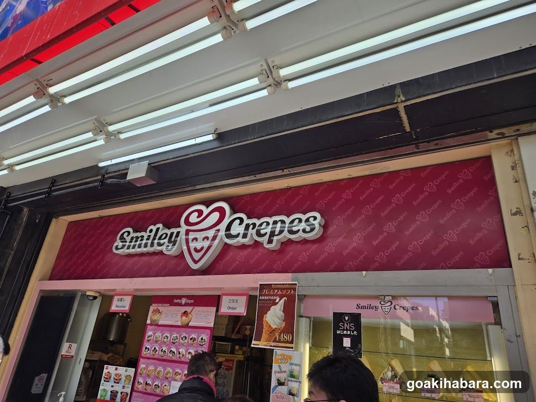 Smiley Crepes storefront