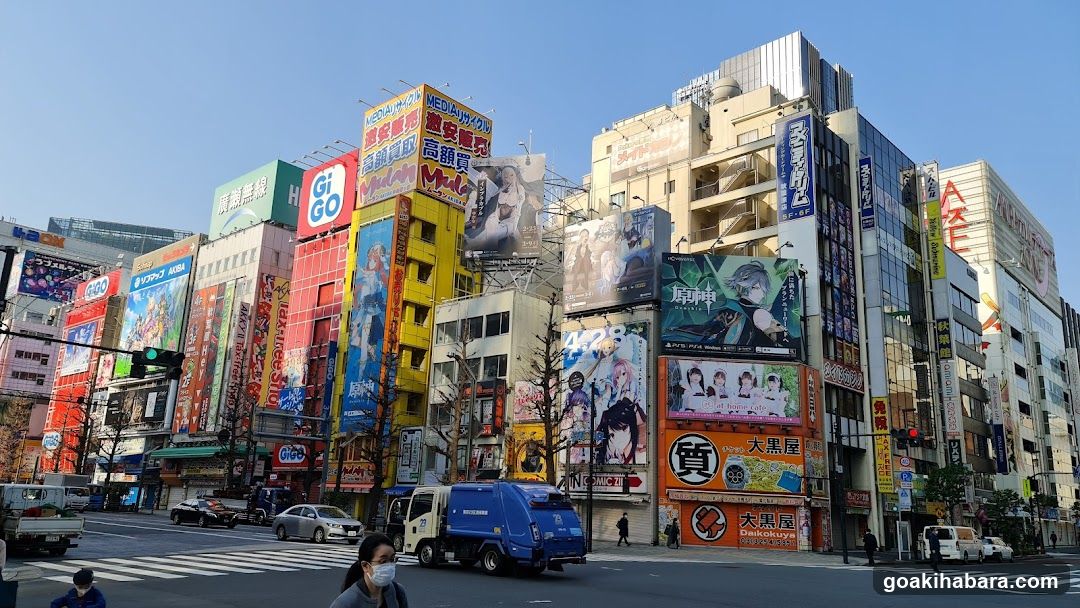 Shibuya Crossing Street Scene