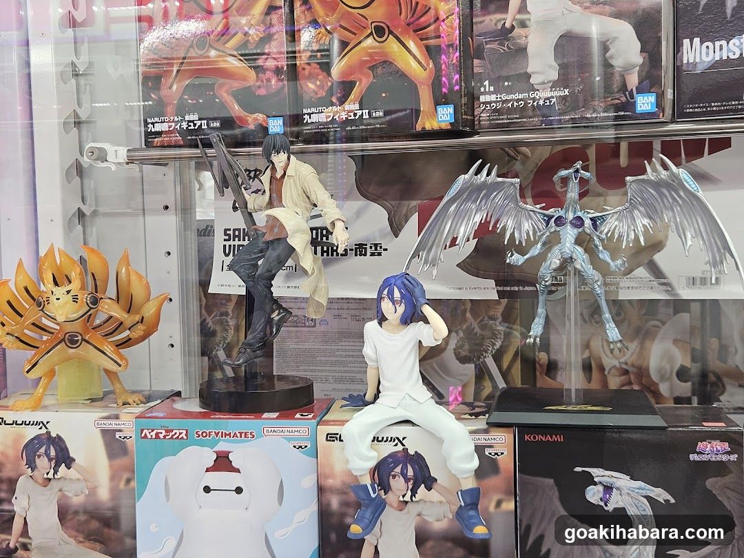 Anime and Figure Merchandise Display