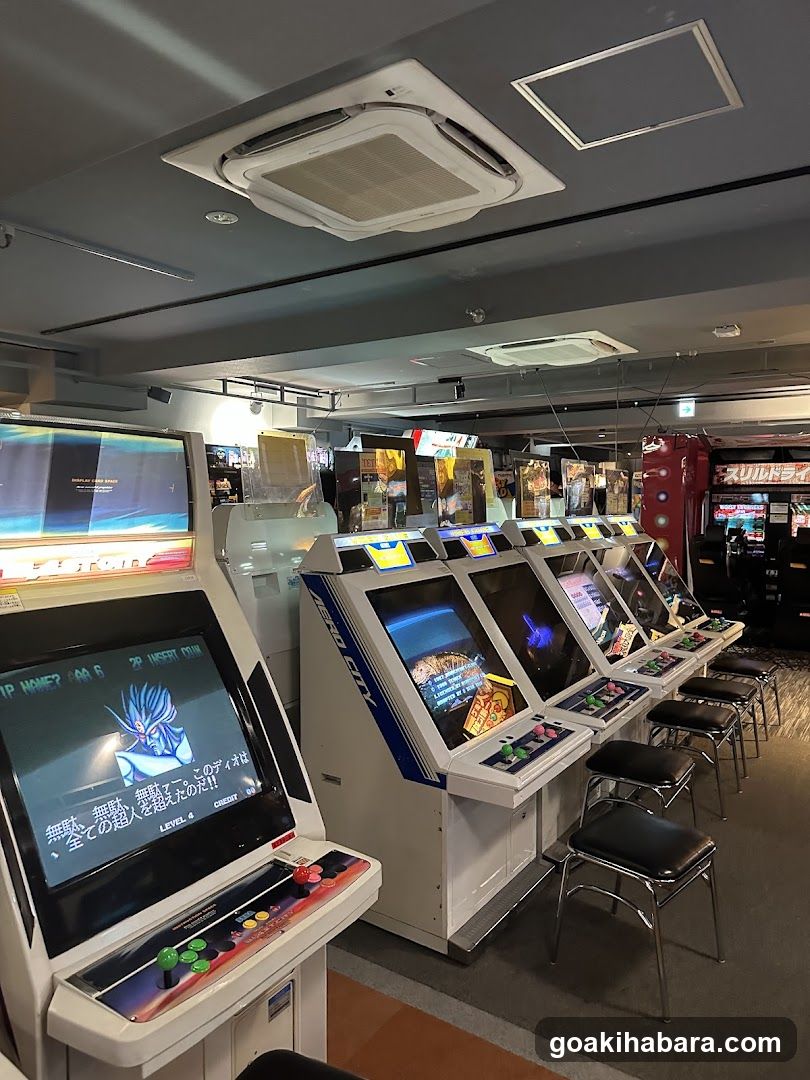 Arcade Interior with Multiple Game Machines