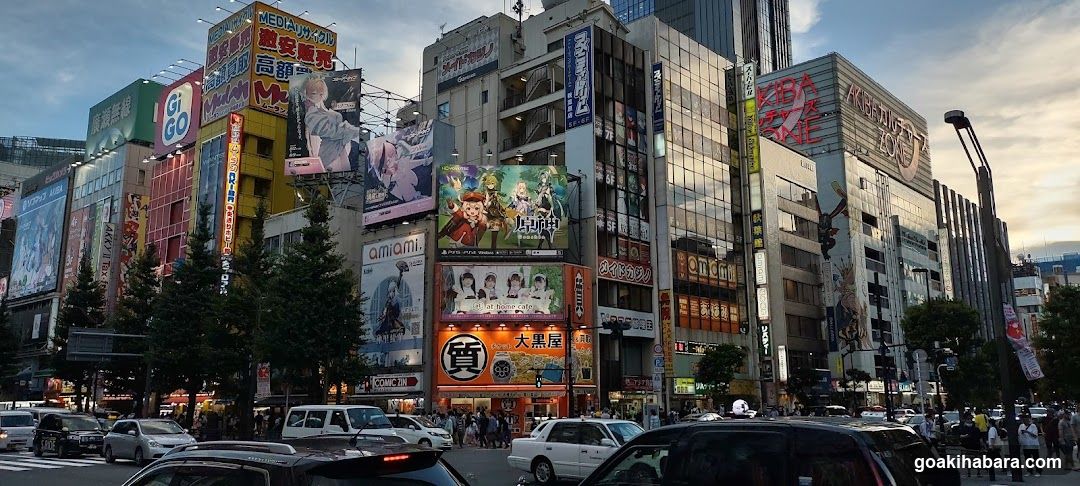 Shibuya Crossing at dusk