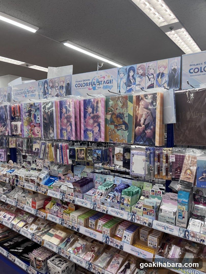Vocaloid Merchandise Display