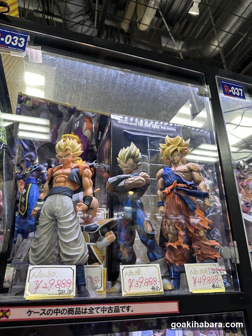 Dragon Ball Z Action Figures Display Case