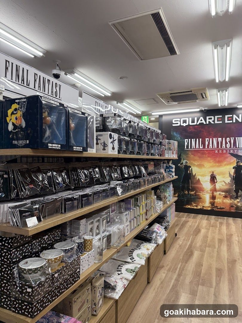Square Enix Store Interior