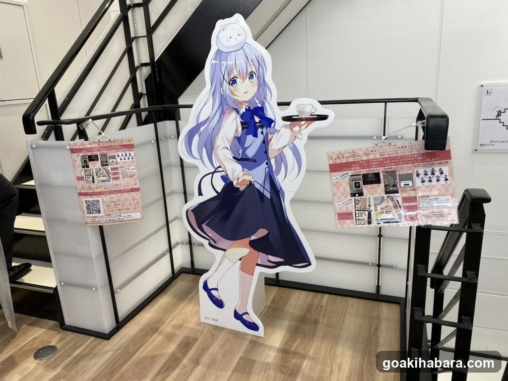 Anime Character Cutout Display