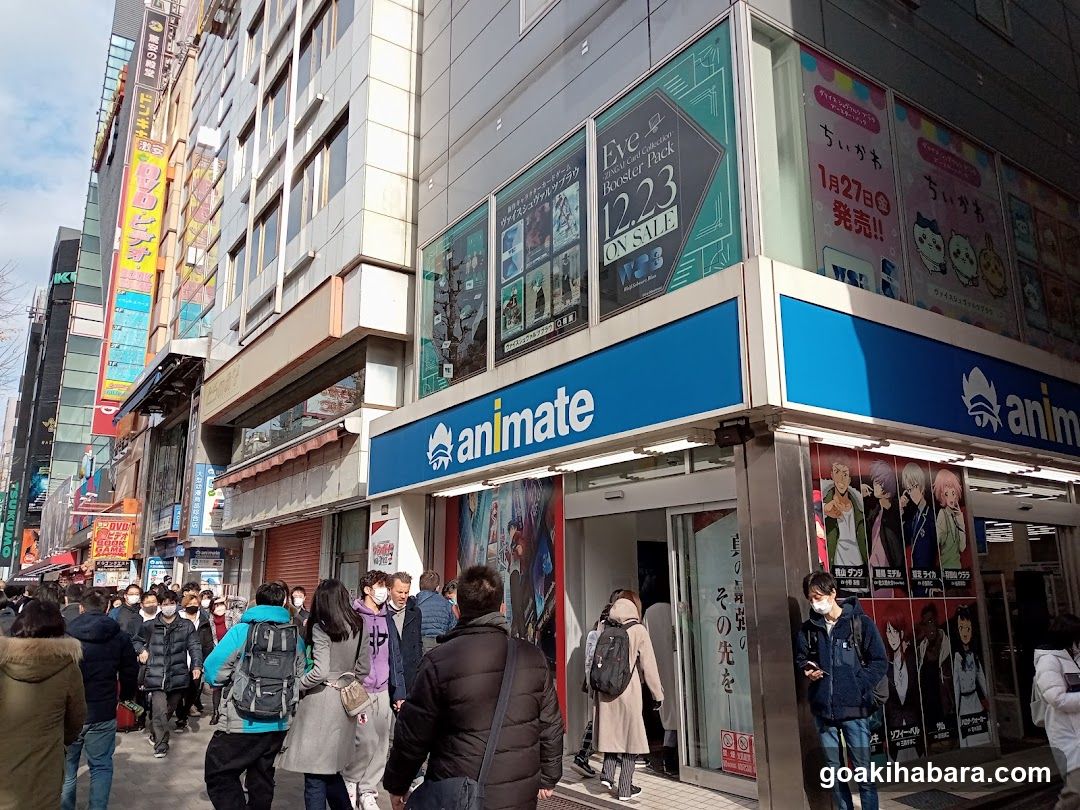 Animate Storefront in Japan