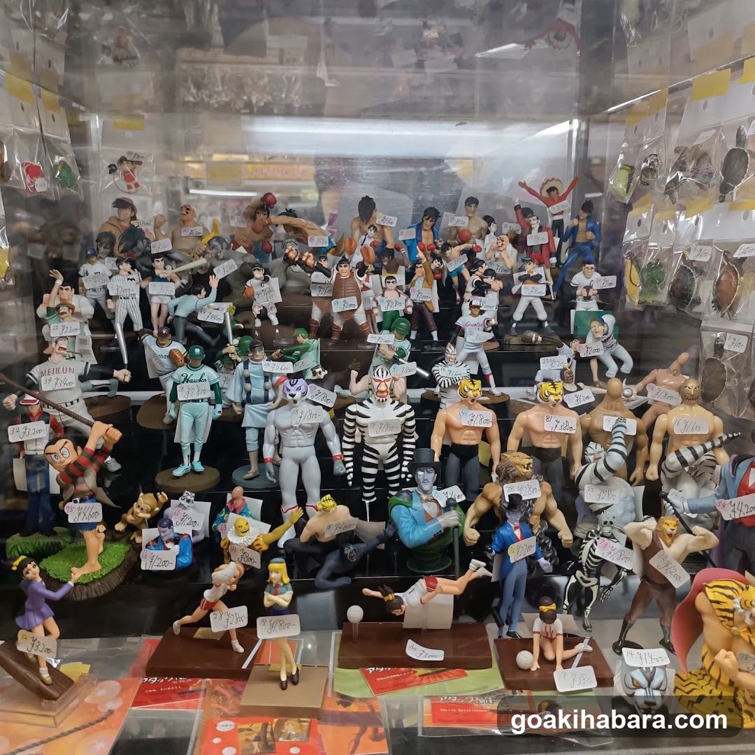 Jojo's Bizarre Adventure Figure Collection Display
