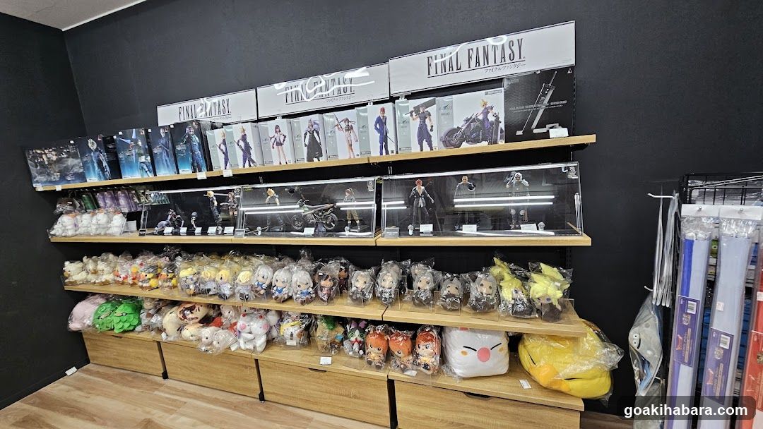 Final Fantasy Merchandise Display
