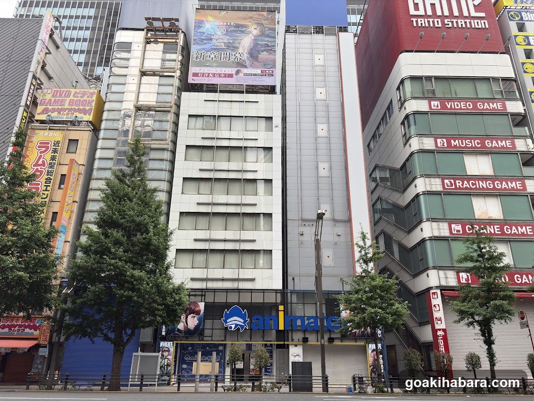 Anime Store Building Exterior
