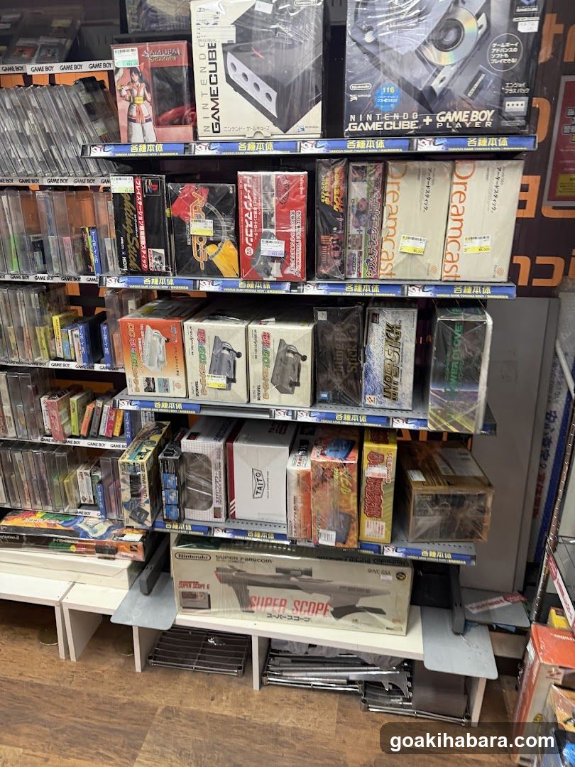 Video Game Console Display Shelf