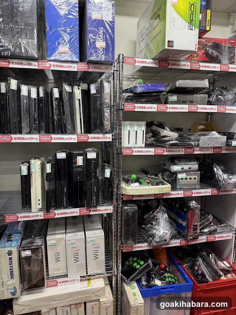 Video Game Console Store Interior