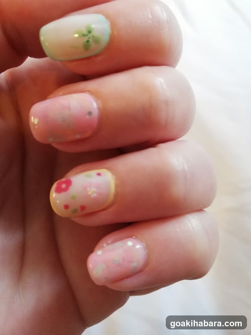 Floral Nail Art