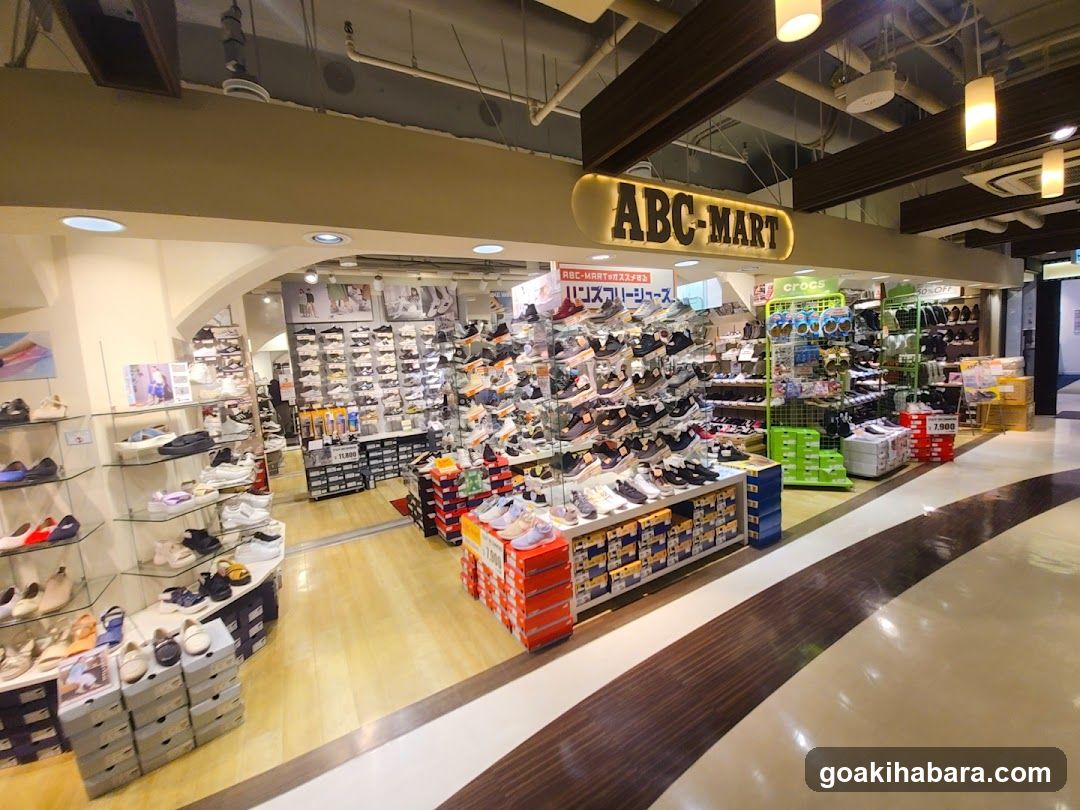 ABC-MART Shoe Store Interior