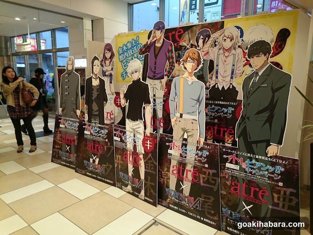 Anime Character Cutout Display