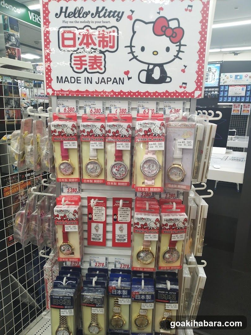 Hello Kitty Watch Display