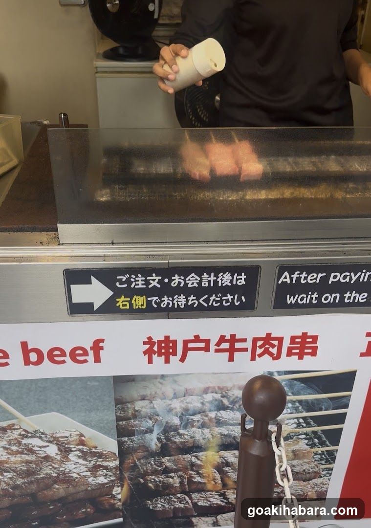 Grilled Beef Skewers Shop Interior
