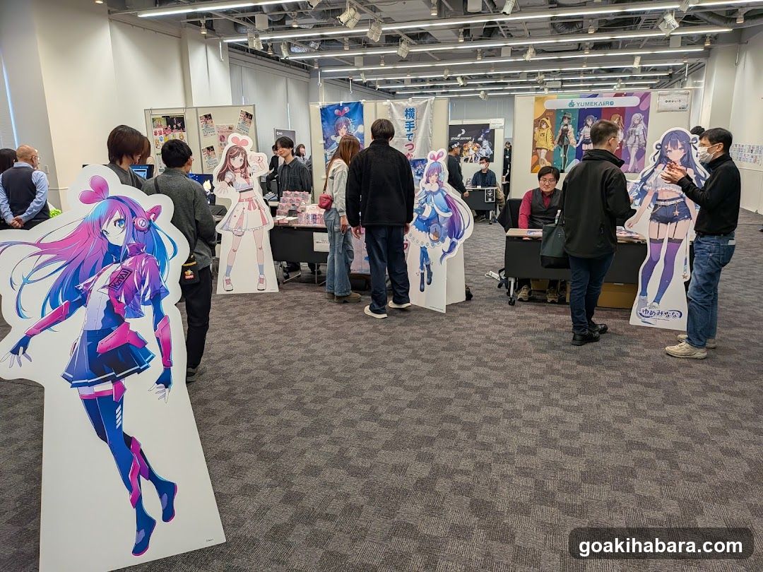 Anime Character Booth at Convention