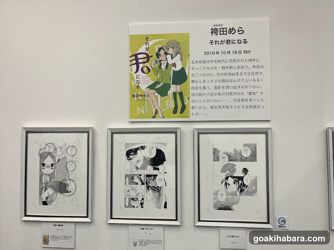 Exhibition of manga and illustrations by Koda Maru