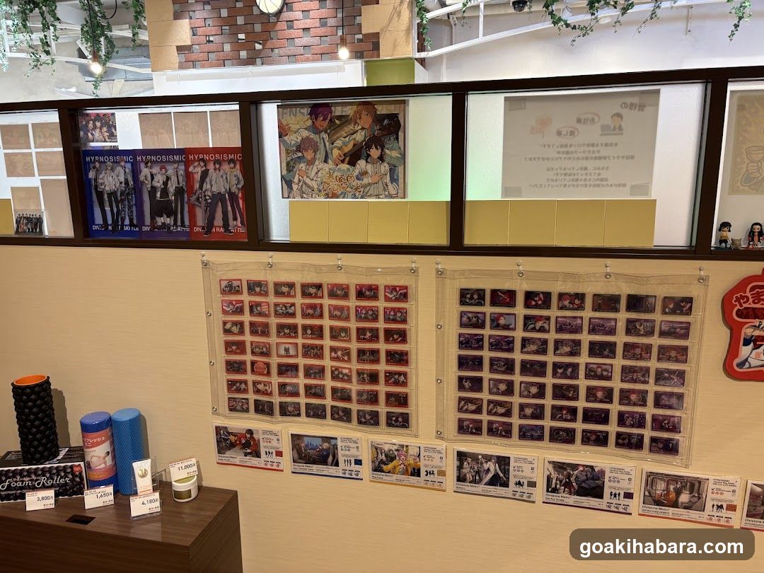 Anime Merchandise Display