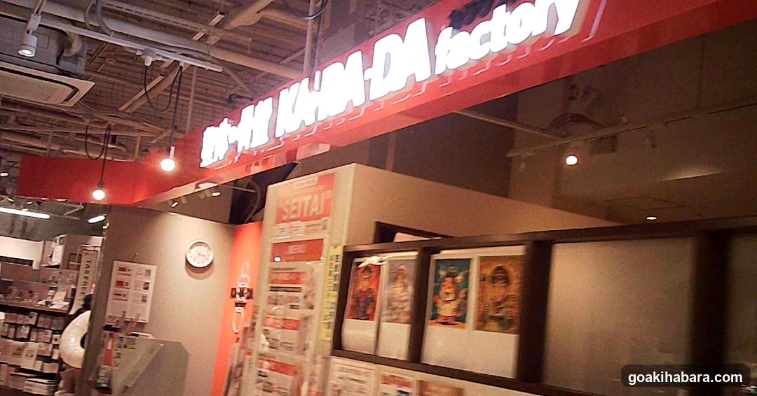 Store Interior with Signage and Displays