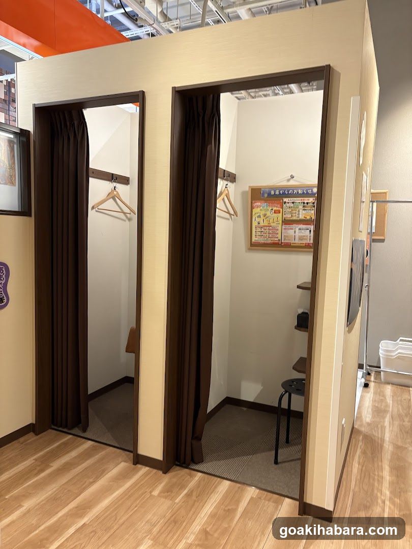 Clothing Change Room Booths