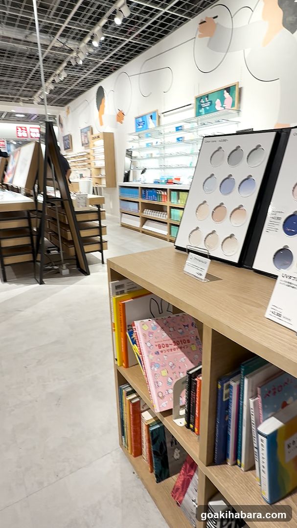 Stationery Store Interior Display