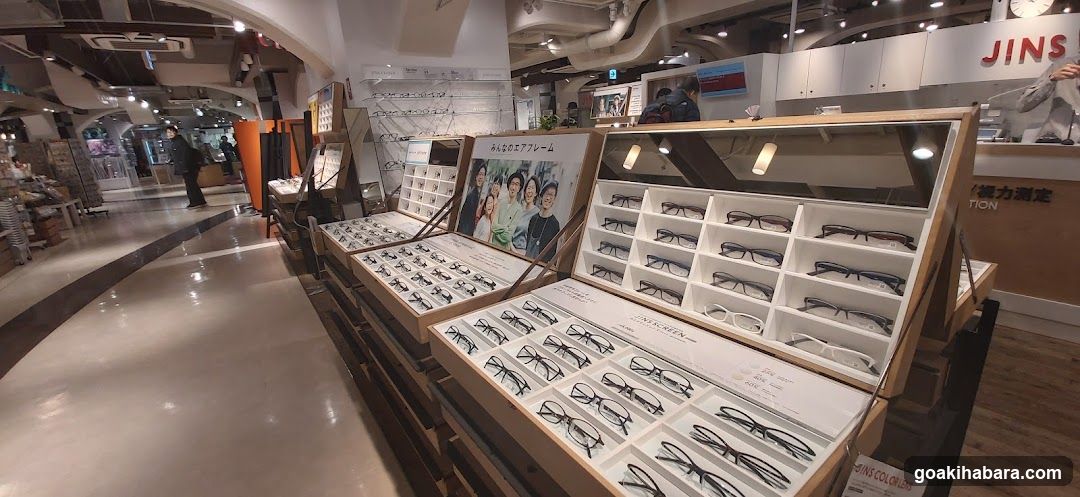 JINS Optics Store Interior