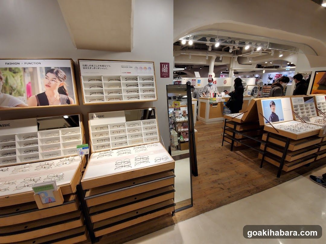 Optical Store Interior Display