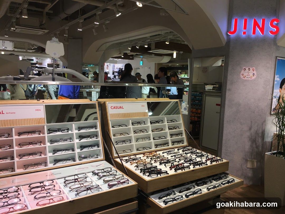 JINS Optics Store Interior