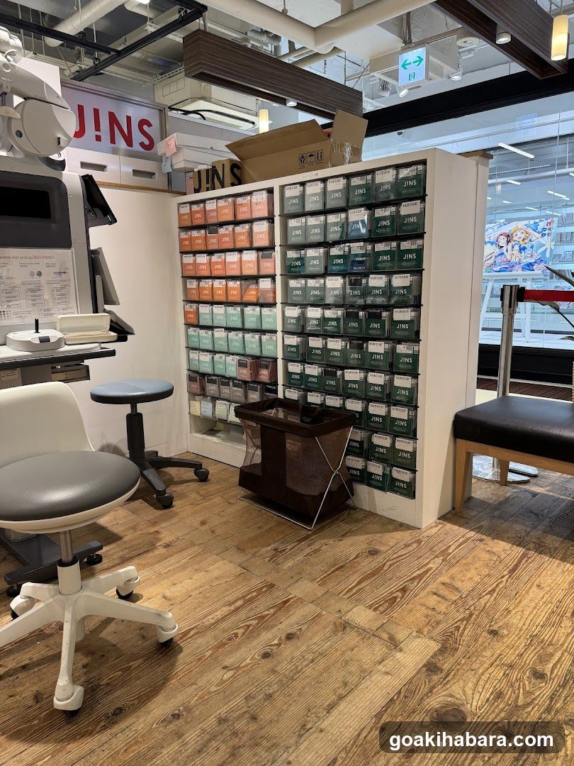 JINS Optical Store Interior
