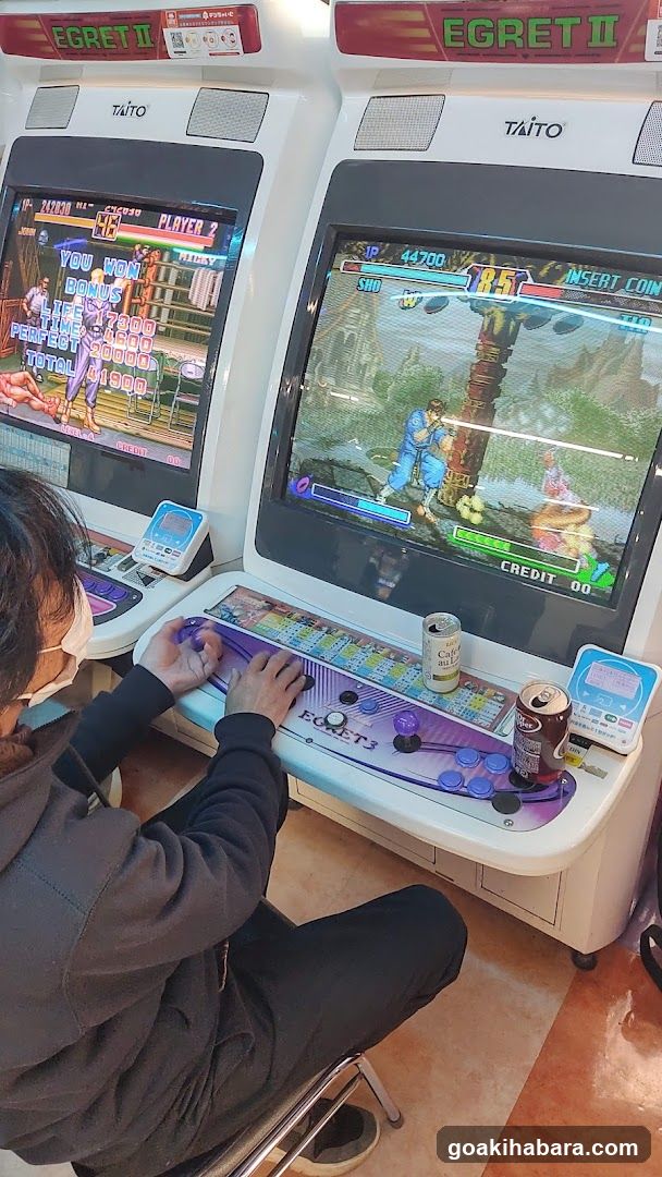 Arcade Gaming Scene
