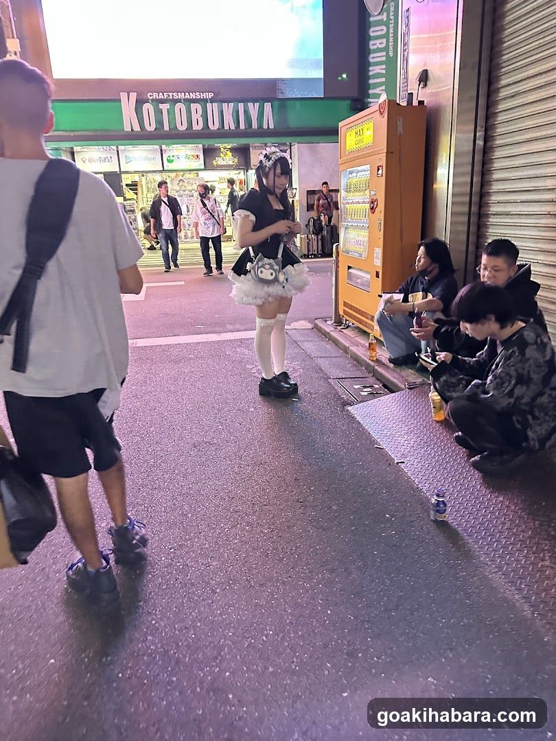 Street Scene with KotoBukiya Storefront