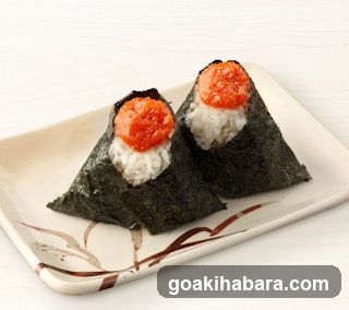 Onigiri with Salmon Roe