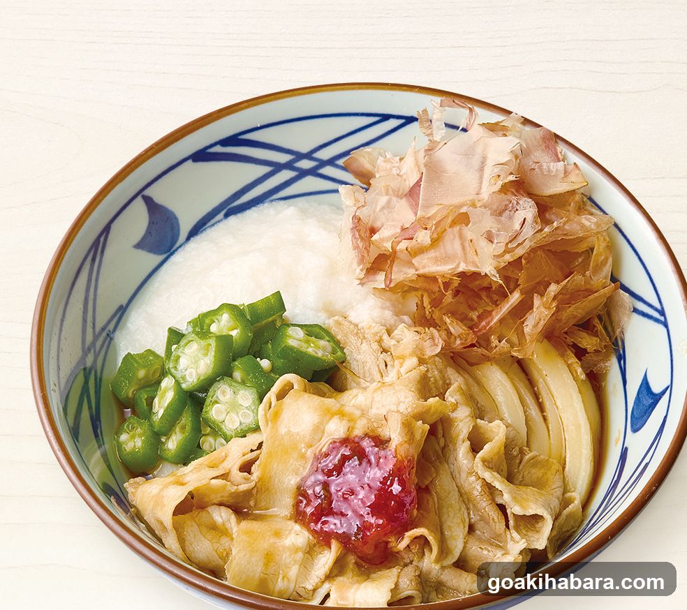 Okonomiyaki with toppings