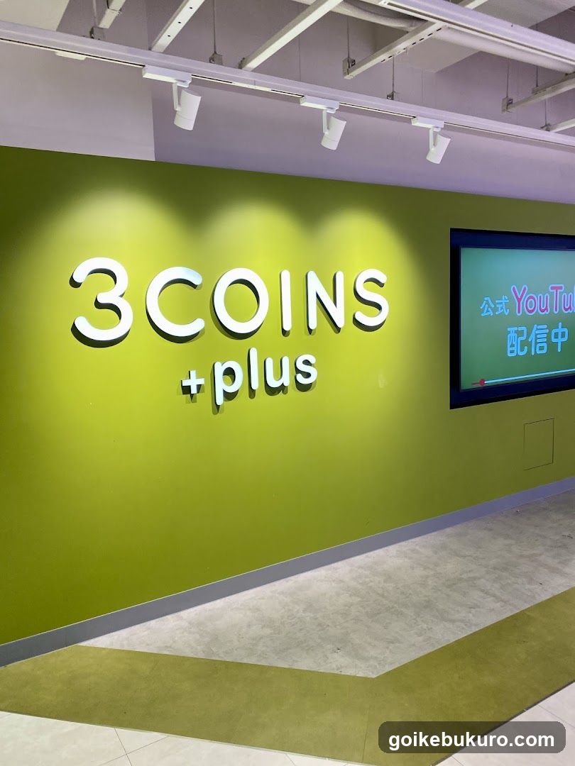 3COINS +plus Store Interior