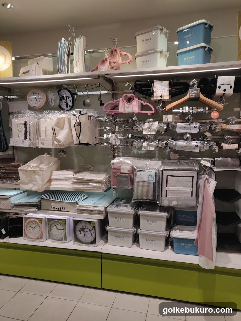 Home Organization Store Display