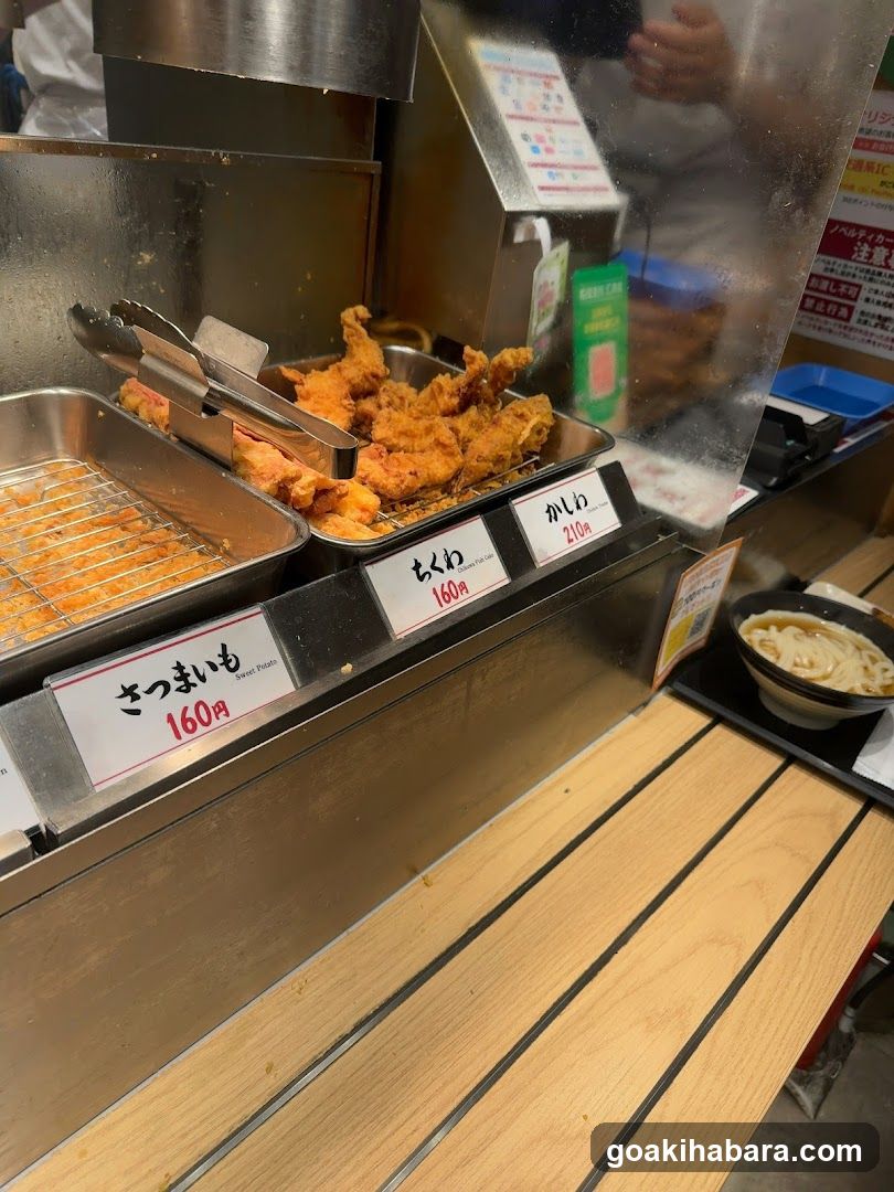 Fried Food Display